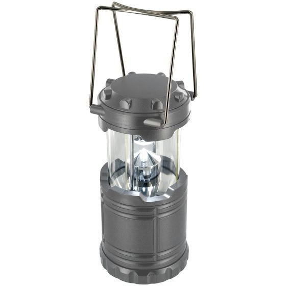 Highlander Lanterne pliable 7 LED grise