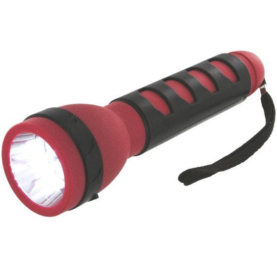 Highlander Lampe torche Blaze 10 LED rouge/noire