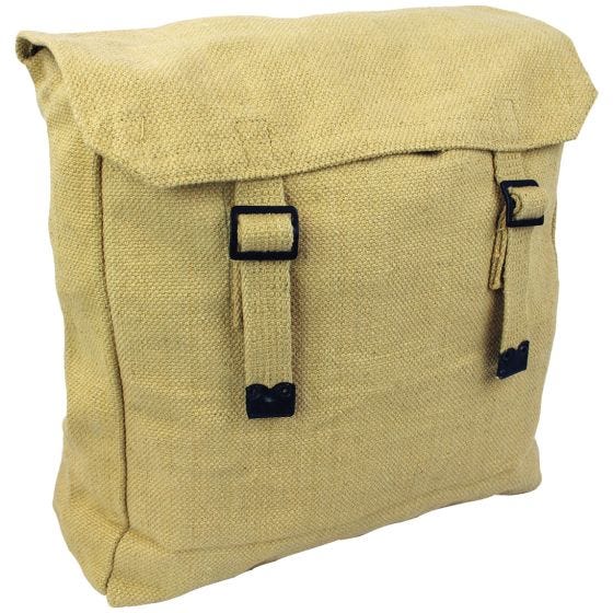 Highlander Grand sac à dos tissé beige