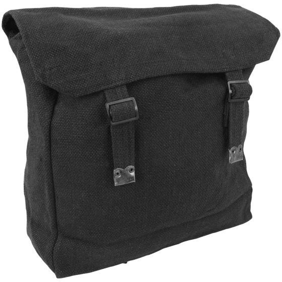 Highlander Grand sac à dos tissé noir