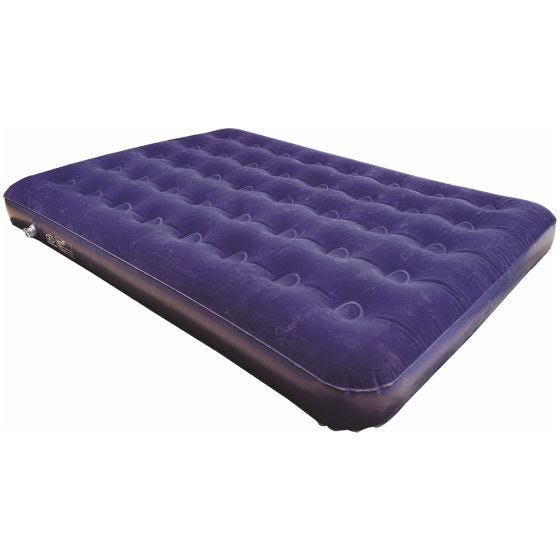 Highlander Matelas gonflable pour 2 personnes bleu