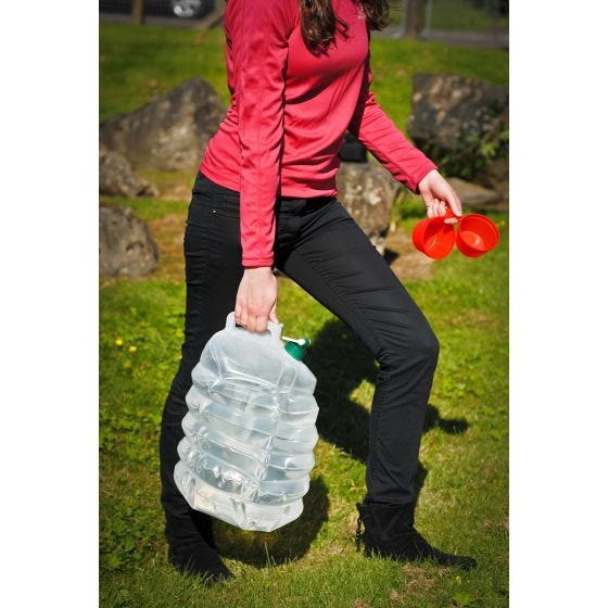 Highlander Réservoir d'eau accordéon 10 L