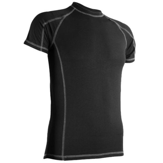 Highlander T-Shirt à manches courtes pour homme Bamboo 190 noir