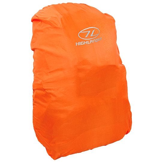 Highlander Housse de protection imperméable taille L pour sac à dos orange