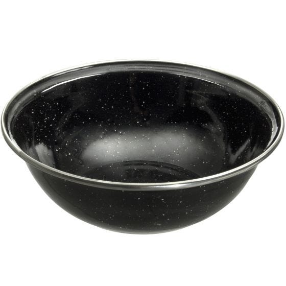 Highlander Bol émaillé Deluxe noir