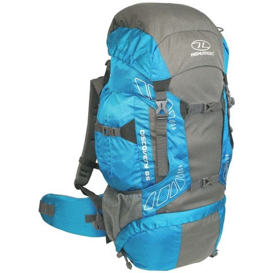 Highlander Sac à dos Expedition 65 bleu-vert