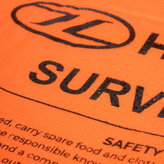 Highlander Sac de bivouac d'urgence orange