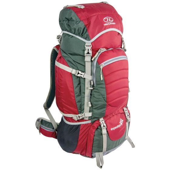 Highlander Sac à dos Expedition 65 rouge