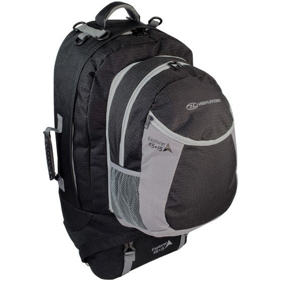 Highlander Sac à dos X-Plorer 45+15 L noir