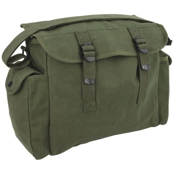 Highlander Sac en bandoulière solide vert olive