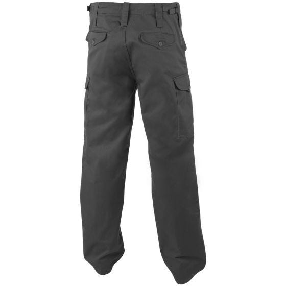 Highlander Pantalon de combat solide noir