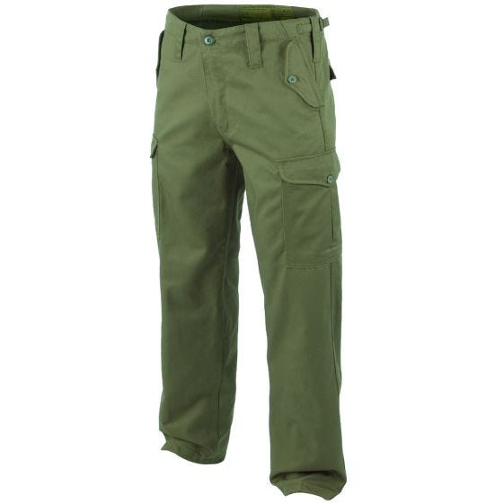 Highlander Pantalon de combat solide vert olive