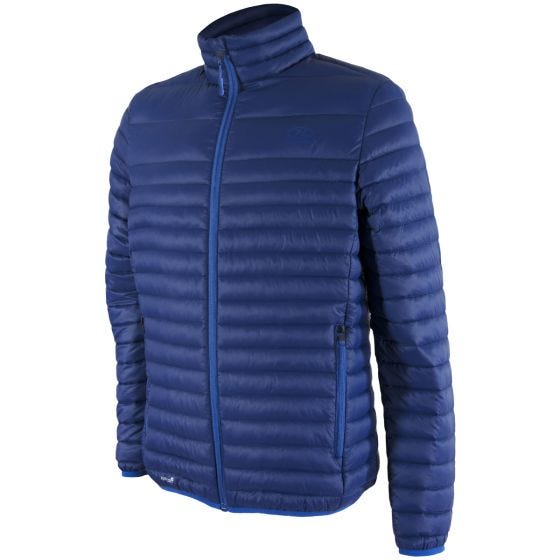 Highlander Veste en duvet pour homme Highland Navy