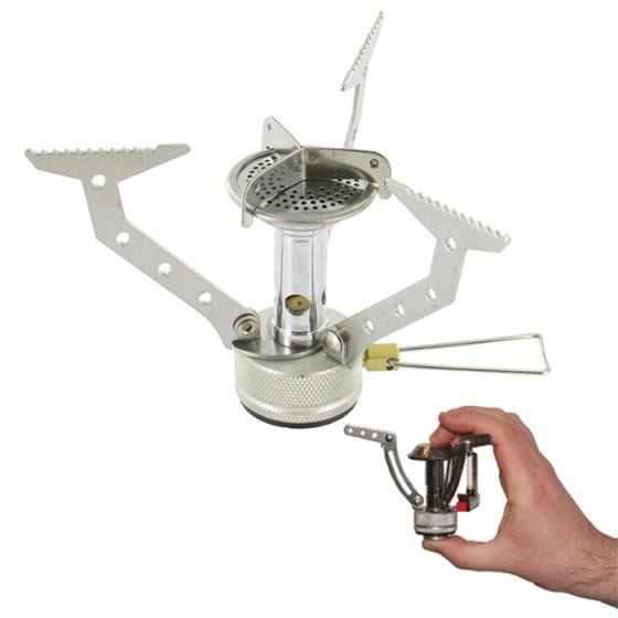 Highlander Réchaud compact avec valve HPX100