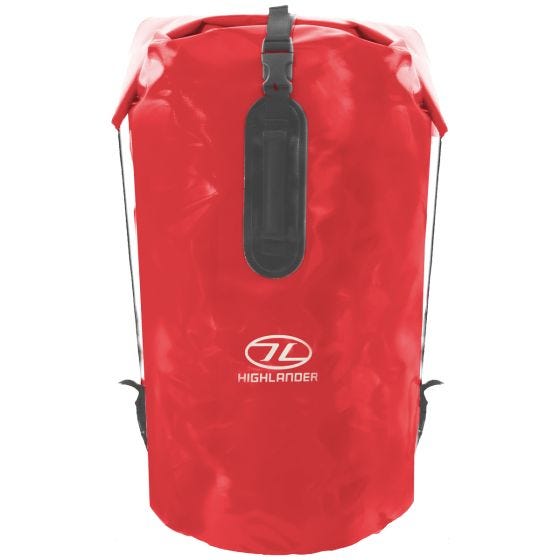 Highlander Sac à dos/fourre-tout étanche Troon 70 L rouge