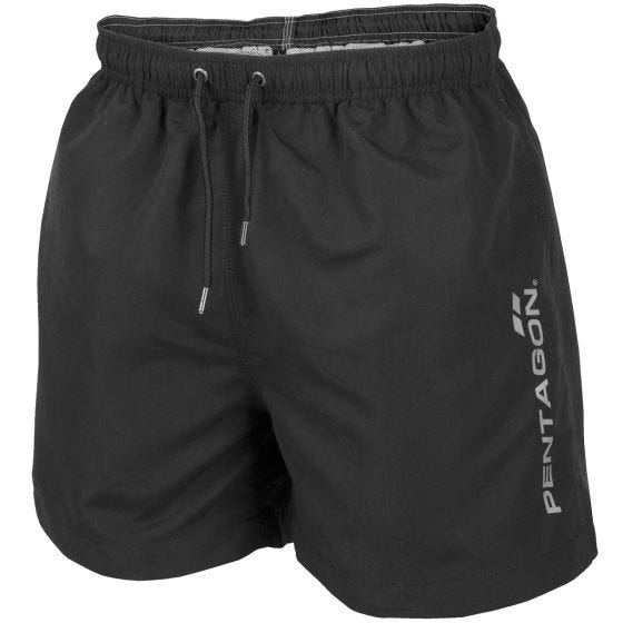 Pentagon Short de bain Hippocampus noir
