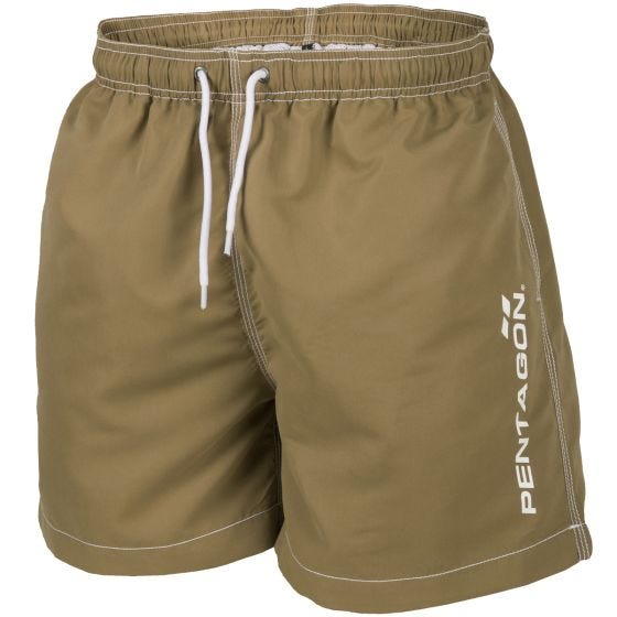 Pentagon Short de bain Hippocampus Coyote