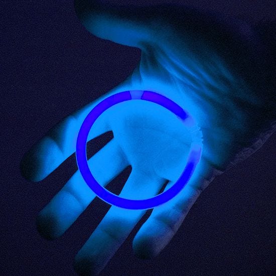 Illumiglow Bracelets lumineux 19 cm bleus