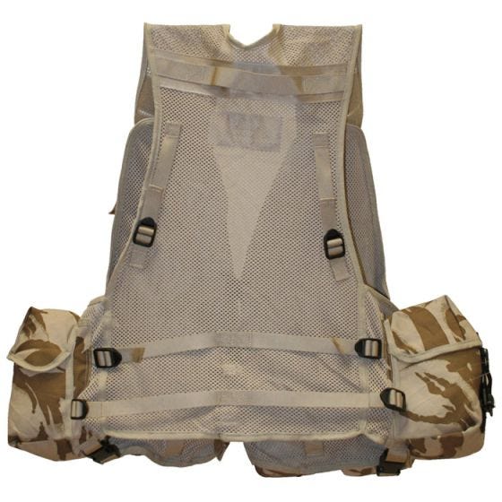 Highlander Gilet tactique d'infanterie à boucles à dégagement rapide DPM Desert