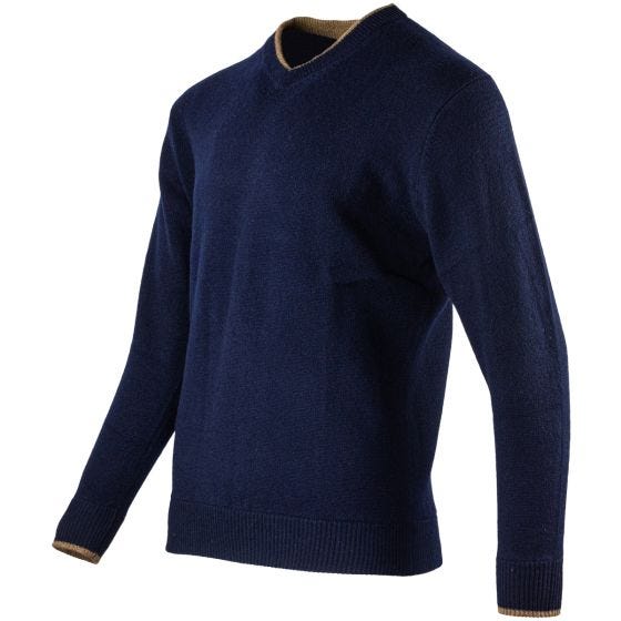 Jack Pyke Pull Ashcombe à col en V Navy