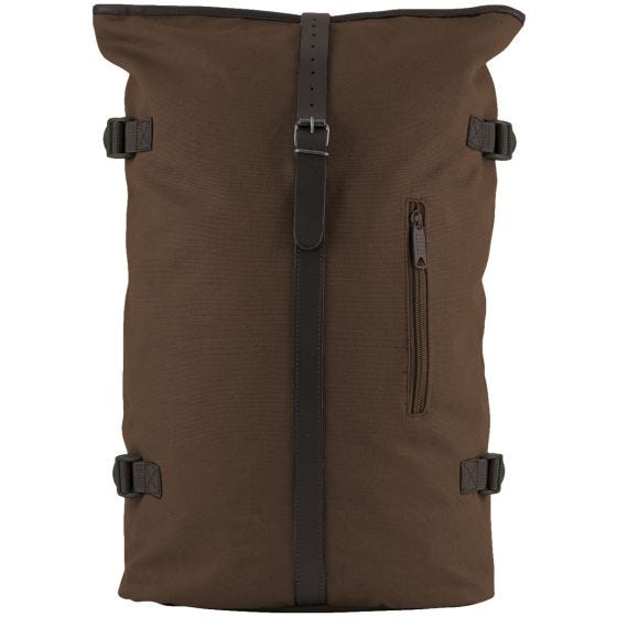 Jack Pyke Canvas Fold Top Rucksack Brown