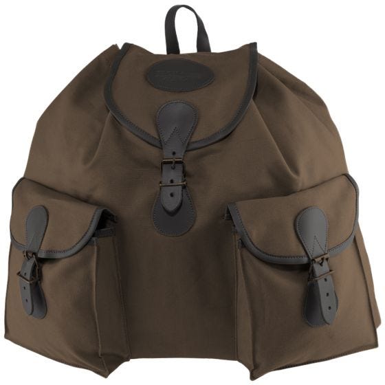 Jack Pyke Sac à dos de chasse en toile marron