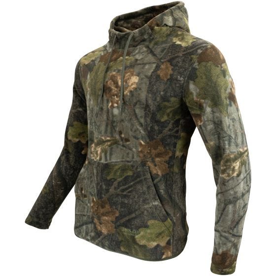 Jack Pyke Sweatshirt à capuche Fieldman en polaire English Oak Evolution