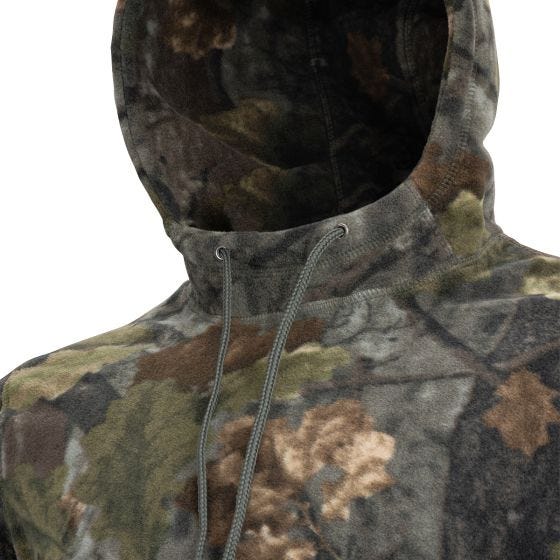 Jack Pyke Sweatshirt à capuche Fieldman en polaire English Oak Evolution