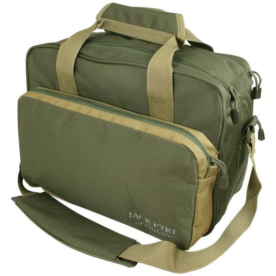 Jack Pyke Sac en bandoulière Sporting vert/Tan