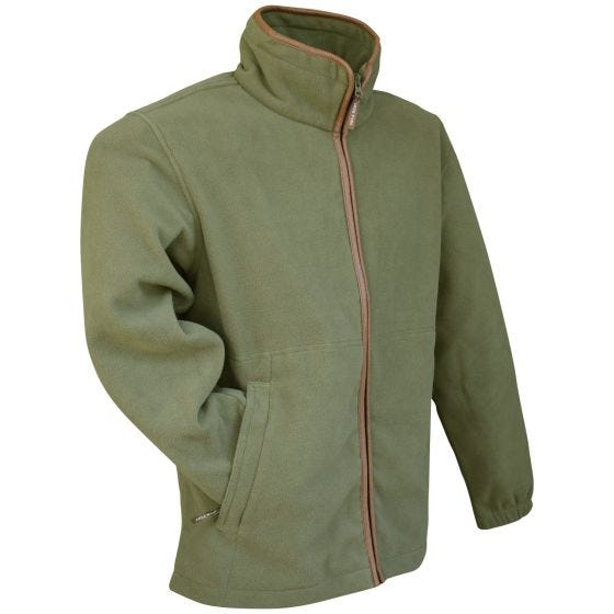 Jack Pyke Veste en polaire Countryman vert olive clair
