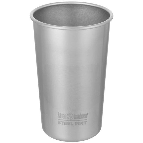 Klean Kanteen Grand gobelet 473 ml en acier inoxydable brossé