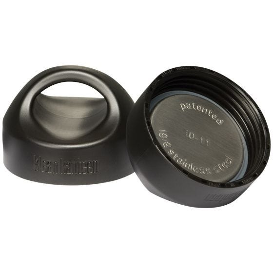 Klean Kanteen Bouchon large à anneau noir