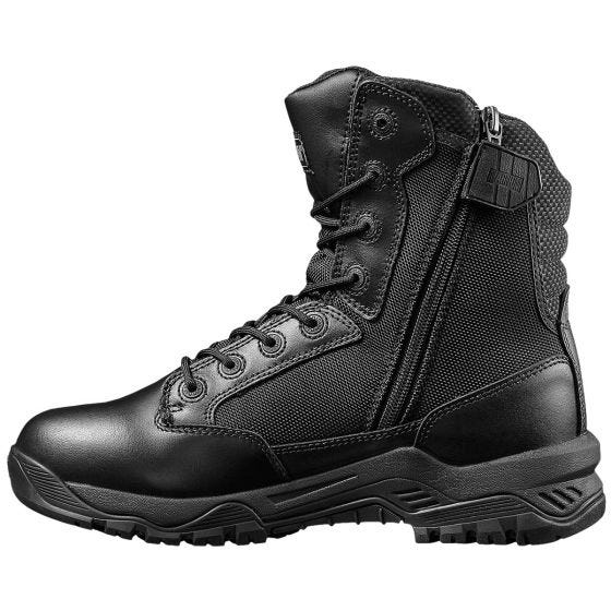 Magnum Bottes Strike Force 8.0 imperméables à fermeture Éclair latérale noires