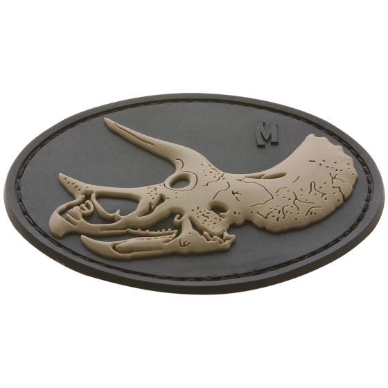 Maxpedition Écusson crâne de tricératops (SWAT)