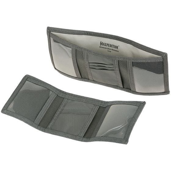 Maxpedition Portefeuille à trois volets gris