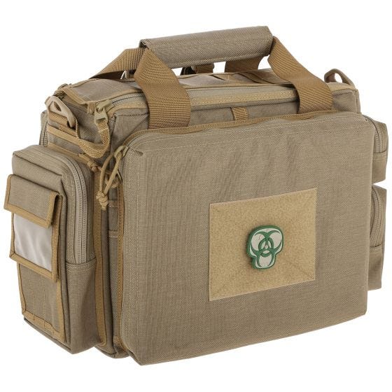 Maxpedition Écusson crâne et risque biologique (Arid)