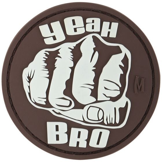 Maxpedition Écusson Yeah Bro (fluorescent)