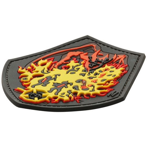 Maxpedition Écusson dragon cracheur de feu (couleur)