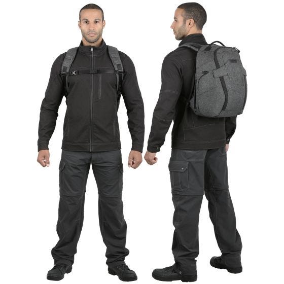 Maxpedition Sac à dos EDC Entity 21 avec rangement discret pour arme à feu Charcoal