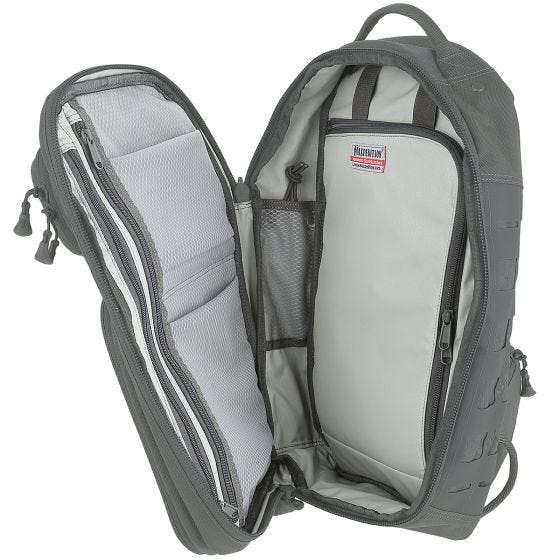 Maxpedition Sac à dos monobretelle Gridflux gris