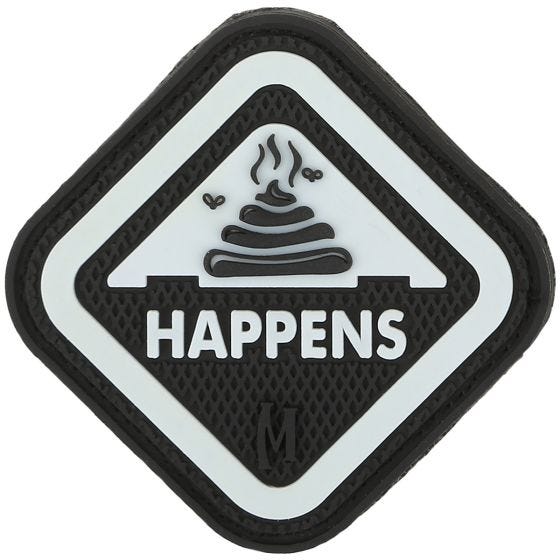 Maxpedition Écusson Sh** Happens (fluorescent)