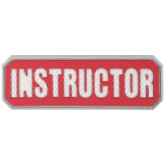 Maxpedition Écusson Instructor (red)