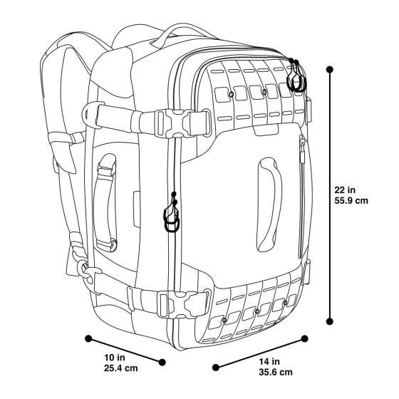 Maxpedition Sac de voyage Ironcloud Adventure gris