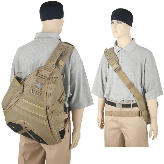 Maxpedition Sac à bandoulière Monsoon Gearslinger kaki