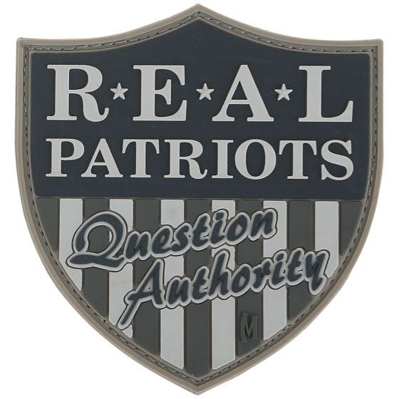 Maxpedition Écusson Real Patriots (SWAT)