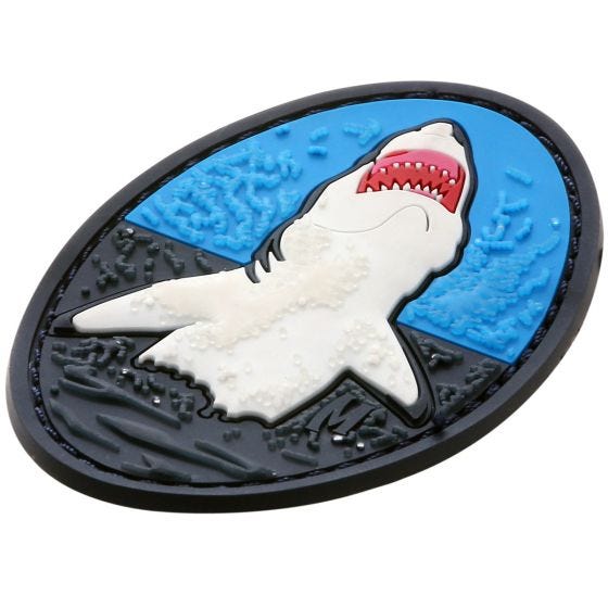 Maxpedition Écusson grand requin blanc (SWAT)