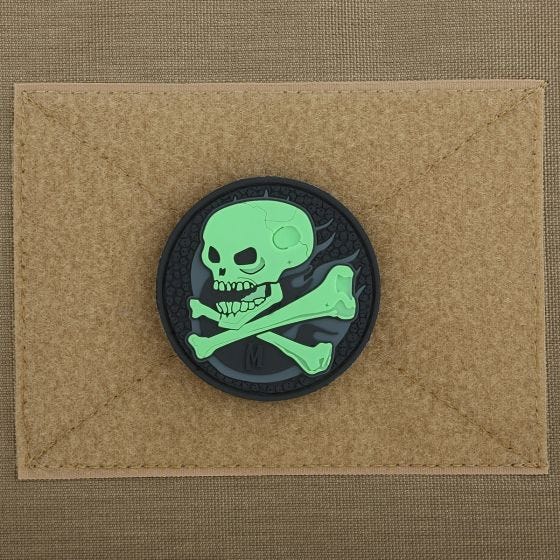 Maxpedition Écusson crâne (fluorescent)
