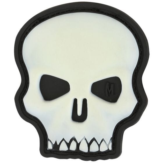 Maxpedition Écusson crâne en relief (fluorescent)