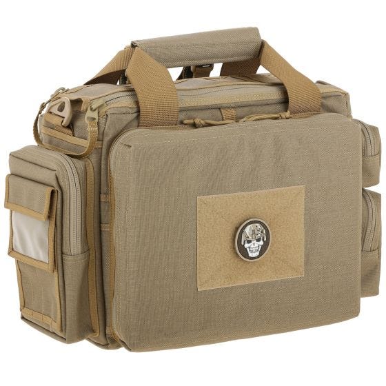 Maxpedition Écusson crâne de soldat (Arid)