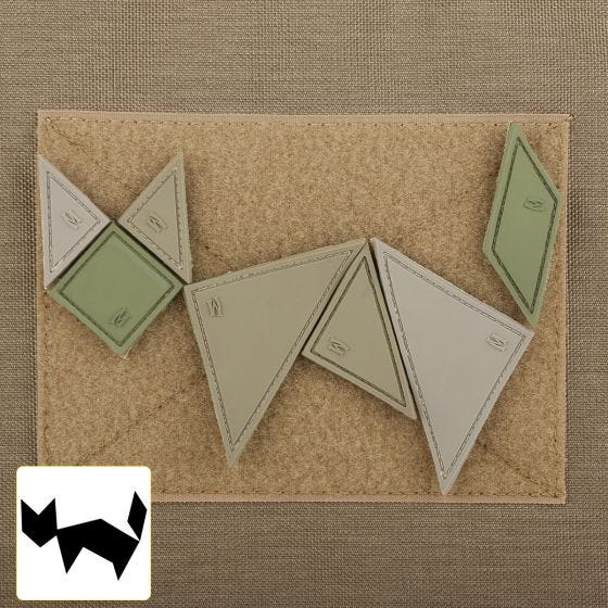 Maxpedition Écusson Tangram (Arid)